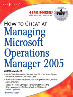 cover image of How to Cheat at Managing Microsoft Operations Manager 2005
